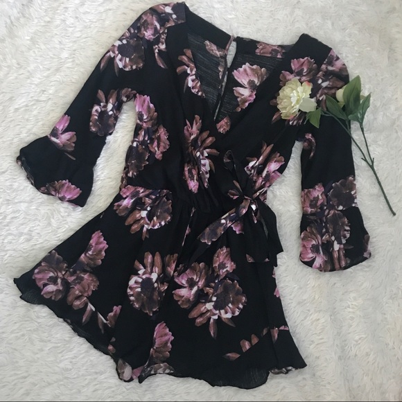 Free People Dresses & Skirts - FREE PEOPLE Floral Romper